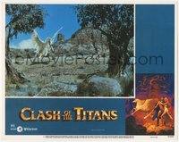 7f0084 CLASH OF THE TITANS signed LC #1 1981 by Ray Harryhausen, special effects scene with pegasus!