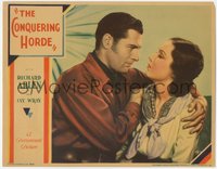 7f0550 CONQUERING HORDE LC 1931 best close up of Richard Arlen holding pretty Fay Wray, ultra rare!