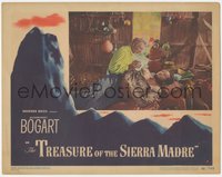 7f0613 TREASURE OF THE SIERRA MADRE LC #3 1948 Walter Huston tends to wounded Tim Holt, John Huston!