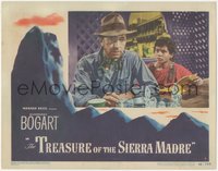 7f0612 TREASURE OF THE SIERRA MADRE LC #4 1948 Robert Blake tells Bogart he has the winning ticket!