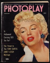 7f0368 PHOTOPLAY magazine February 1953 Marilyn Monroe, is Hollywood carrying sex too far!