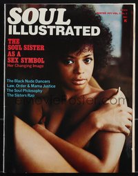 7f0374 SOUL ILLUSTRATED magazine Winter 1971 The Soul Sister as a Sex Symbol, black nude dancers!