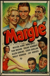 7f1183 MARGIE 1sh 1940 Nan Grey, Mischa Auer, Tom Brown, Edgar Kennedy, Allen Jenkins, Quillan!