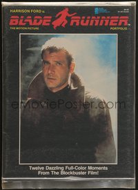 7f0260 BLADE RUNNER 10x12 art portfolio 1992 contains 12 color lithographic prints sealed in plastic