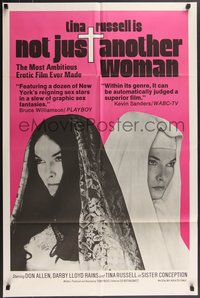 7f1217 NOT JUST ANOTHER WOMAN 1sh 1974 cool images of Tina Russell as Sister Conception!