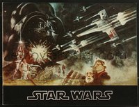 7f0314 STAR WARS later continuous first release printing souvenir program book 1977 George Lucas!