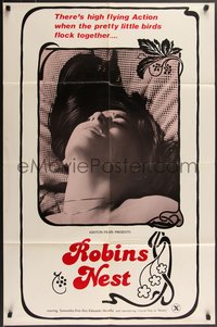 7f1269 ROBIN'S NEST 1sh 1980 Honey Crystal Day, sexy Samantha Fox in high flying action, rare!