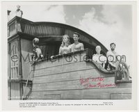 7f0023 JOAN GREENWOOD signed 8x10 TV still R1965 on ship in Jules Verne's Mysterious Island!