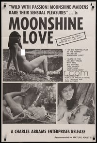 7f1295 SOD SISTERS 25x37 1sh R1970 sexy hillbillies shared everything, Moonshine Love, ultra rare!