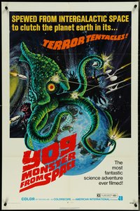 7f1381 YOG: MONSTER FROM SPACE 1sh 1971 it was spewed from intergalactic space to clutch Earth!