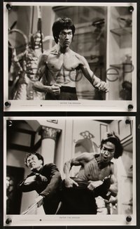 7f1532 ENTER THE DRAGON 3 8x10 stills 1973 Bruce Lee kung fu classic, John Saxon, Bolo Yeung!