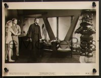 7f1525 FORBIDDEN PLANET 4 8x10 stills 1956 images of Leslie Nielsen & Anne Francis, Walter Pidgeon!