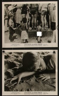 7f1527 LITTLE FUGITIVE 4 8x10 stills 1953 Richie Andrusco runs away from home to Coney Island!