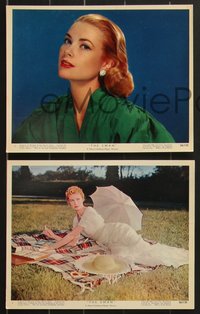 7f1498 SWAN 12 color 8x10 stills 1956 wonderful images of beautiful Grace Kelly & Alec Guinness!