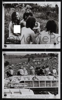 7f1517 WOODSTOCK 6 8x10 stills 1970 great images from legendary rock 'n' roll concert!