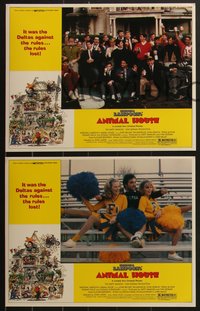 7f0853 ANIMAL HOUSE 4 LCs 1978 John Belushi, John Landis directed college fraternity classic!