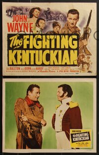 7f0714 FIGHTING KENTUCKIAN 8 LCs 1949 rougher, tougher & more romantic John Wayne, Vera Ralston!