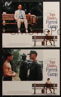 7f0715 FORREST GUMP 8 LCs 1994 Tom Hanks, Gary Sinise, Robin Wright Penn, Robert Zemeckis classic!