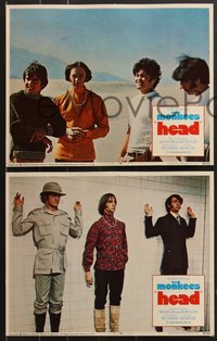 7f0728 HEAD 8 LCs 1968 The Monkees, Peter Tork, Davy Jones, Micky Dolenz, Michael Nesmith