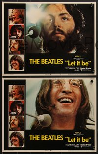 7f0837 LET IT BE 7 LCs 1970 The Beatles, John Lennon, Paul McCartney, Ringo Starr & George Harrison!