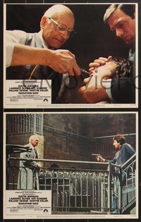 7f0748 MARATHON MAN 8 LCs 1976 Dustin Hoffman, Schneider, Schlesinger, Laurence Olivier - is it safe?