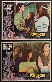 7f0775 PSYCH-OUT 8 LCs 1968 AIP, psychedelic drugs, sexy pleasure lover Susan Strasberg!