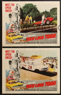 7f0777 RED LINE 7000 8 LCs 1965 Howard Hawks, James Caan, car racing artwork, meet the speed breed!