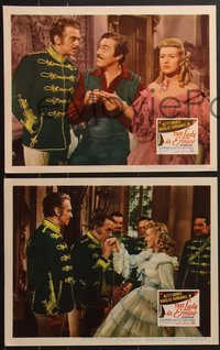 7f0869 THAT LADY IN ERMINE 3 LCs 1948 great images of sexy Betty Grable, Romero, Abel!