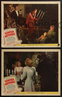 7f0871 TOPPER RETURNS 3 LCs 1941 Joan Blondell, Roland Young, Billie Burke, Hal Roach!