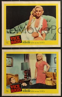 7f0846 VICE RAID 6 LCs 1960 great images of super sexy phony model Mamie Van Doren!