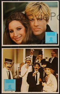 7f0829 WAY WE WERE 8 LCs 1973 Sydney Pollack directed, Barbra Streisand & Robert Redford!