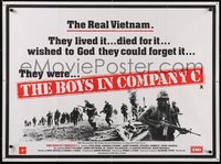 7g0084 BOYS IN COMPANY C British quad 1978 they had to be crazy in insane Vietnam War, ultra rare!