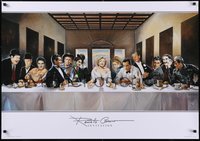 7g0164 HOLLYWOOD LEGENDS 28x39 Chilean commercial poster 1990s Invitation by Casaro, ultra rare!