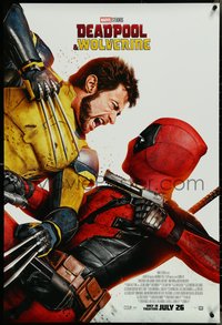 7g0310 DEADPOOL & WOLVERINE advance DS 1sh 2024 Marvel, Ryan Reynolds, Hugh Jackman,