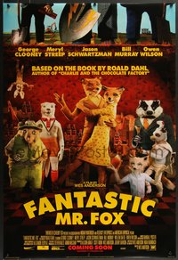 7g0329 FANTASTIC MR. FOX int'l advance DS 1sh 2009 Wes Anderson stop-motion, Clooney, Streep