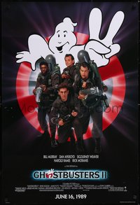 7g0349 GHOSTBUSTERS 2 style C teaser 1sh 1989 Bill Murray, Dan Aykroyd, Harold Ramis, Ivan Reitman!