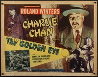 7g0826 GOLDEN EYE 1/2sh 1948 Roland Winters as Charlie Chan, Sen Young & Mantan, ultra rare!