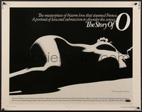 7g0844 STORY OF O 1/2sh 1976 best different and far sexier silhouette image of Corinne Clery!