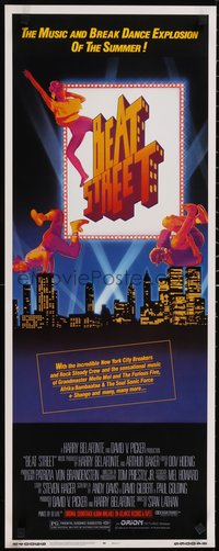 7g0596 BEAT STREET insert 1984 Rae Dawn Chong in the hip-hop break dance explosion, ultra rare!