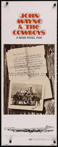 7g0615 COWBOYS insert 1972 big John Wayne gave these young boys their chance to become men!