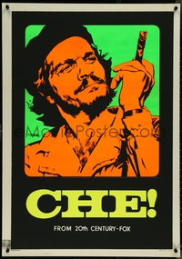 7g0169 CHE Italian 1sh 1969 completely different day-glo art of Omar Sharif as Guevara by Nistri!