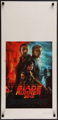 7g0554 BLADE RUNNER 2049 Italian locandina 2017 different Harrison Ford & Ryan Gosling, ultra rare!