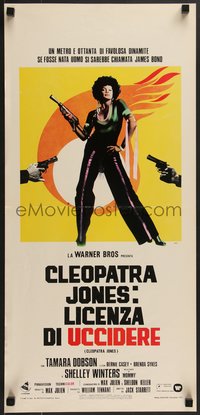 7g0559 CLEOPATRA JONES Italian locandina 1973 dynamite Tamara Dobson is hottest super agent ever!