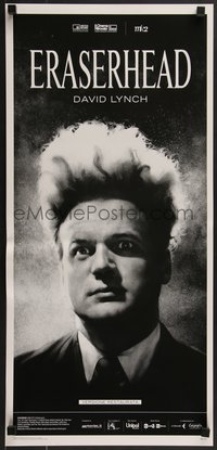 7g0564 ERASERHEAD Italian locandina R2017 directed by David Lynch, Jack Nance, surreal horror, rare!