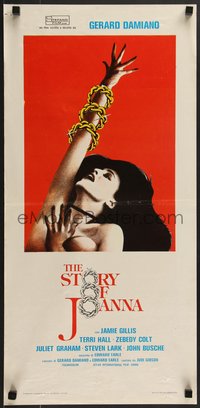 7g0581 STORY OF JOANNA Italian locandina 1977 Gerard Damiano, sexy Terri Hall, x-rated, rare!