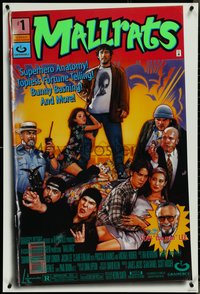 7g0418 MALLRATS 1sh 1995 Kevin Smith, Snootchie Bootchies, Stan Lee, comic artwork by Drew Struzan!