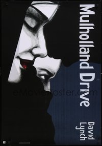 7g0188 MULHOLLAND DR. commercial Polish 27x39 2006 David Lynch, different art by Swava Harasymowicz!