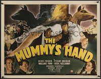 7g0738 MUMMY'S HAND 22x28 REPRO poster 2000s Tom Tyler, Universal horror, image from insert!