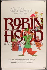 7g0468 ROBIN HOOD 1sh R1982 Walt Disney's cartoon version, the way it REALLY happened!