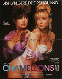 7g0768 CHAMELEONS video/theatrical 18x23 special poster 1993 Deidre Holland, ultra rare!